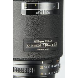 AF 180mm 2.8 ED Nikkor Nikon F FX DX +filtr Gwar 23%VAT