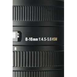 EF-S 8-16mm 4.5-5.6 HSM Sigma do Canon 23%VAT Gwar