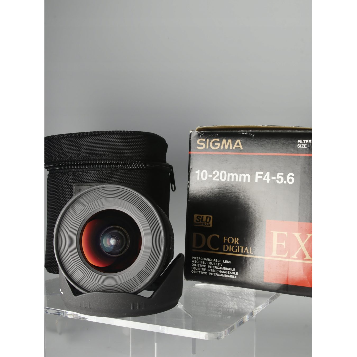 AF-S 10-20mm f4-5.6 Sigma HSM do Nikon F DX +pokrowiec Gwar
