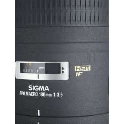 EF 180mm f3.5 Macro Sigma EX HSM do Canon EF +filtr UV 23%VAT Gwar
