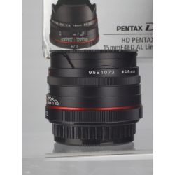 15mm f4 Limited HD Pentax +pokrowiec Gwarancja 23%VAT