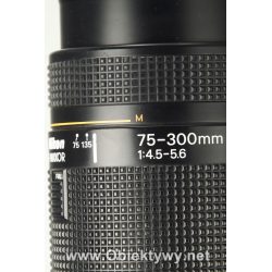 AF 75-300 4.5-5.6 Nikkor Nikon F FX Gwarancja 23%VAT