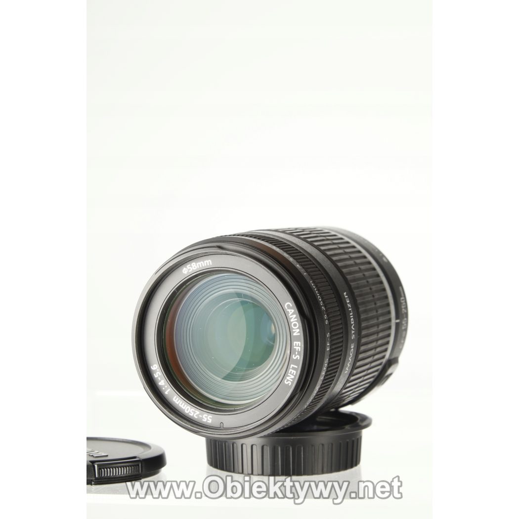 EF-S 55-250mm f4-5.6 Canon IS Stabilizacja 23%VAT Gwarancja