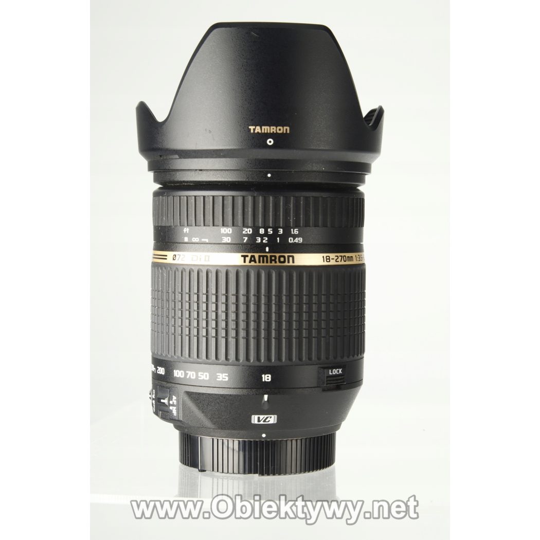 AF-S 18-270mm 3.5-6.3 Tamron VC do Nikon DX Stabilizacja Gwar