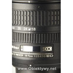 AF-S 18-70 3.5-4.5 SWM Nikkor DX Nikon F Gwarancja 23%VAT
