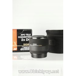 Sigma APO 2x EX DG Telekonwerter do Nikon F +pokrowiec 23%VAT Gwar