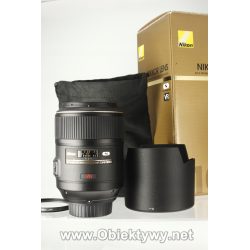 AF-S 105mm f2.8 VR Micro Nikkor Nikon F FX Macro +filtr Gwar. 23%VAT