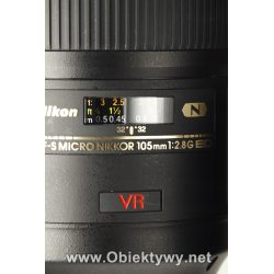 AF-S 105mm f2.8 VR Micro Nikkor Nikon F FX Macro +filtr Gwar. 23%VAT