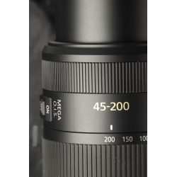 45-200mm f4-5.6 OIS Panasonic Lumix G Vario mikro 4/3 23%VAT Gwar