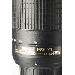 AF-P 70-300mm 4.5-6.3 VR Nikkor DX Nikon +filtr +pokr. 23%VAT Gwar