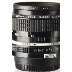 28mm f2.8 non-Ai manual Nikkor Nikon F FX +filtr 23%vat Gwarancja