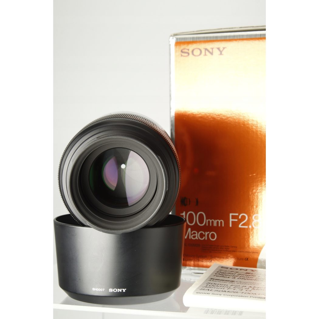 100mm Macro 2.8 D Sony A SAL100M28 Gwarancja 23%VAT
